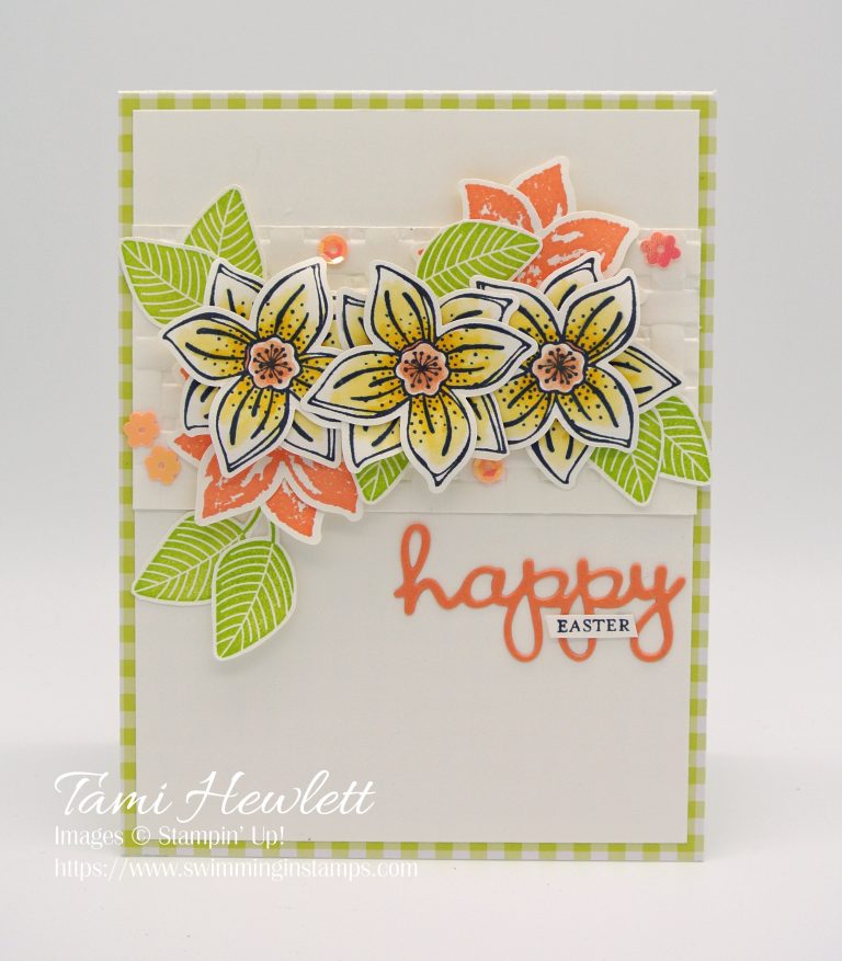 Pop of Petals for Easter | Swimming In Stamps