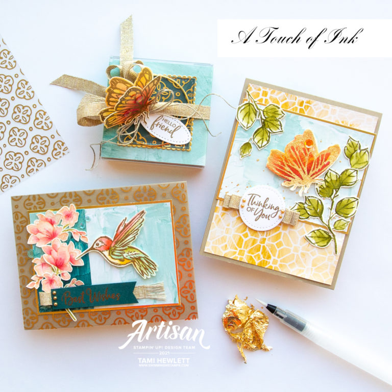 Stampin’ Up! A Touch Of Ink Swimming In Stamps