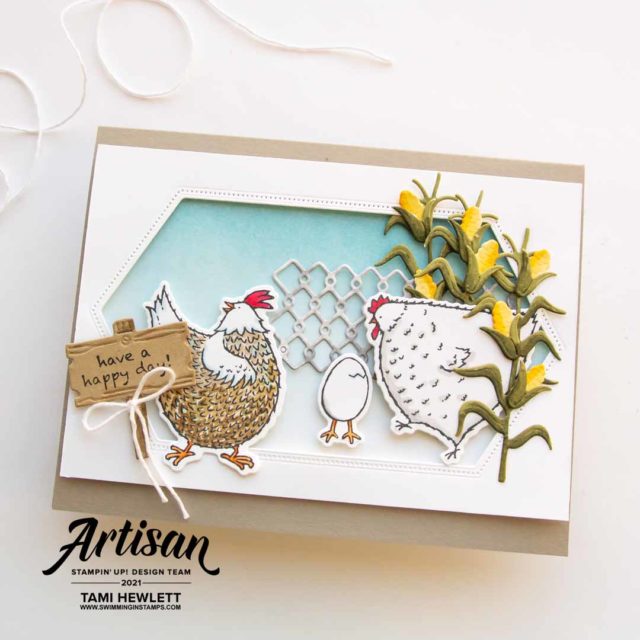 Stampin’ Up! Hey Chick & Hey Birthday Chick Swimming In Stamps