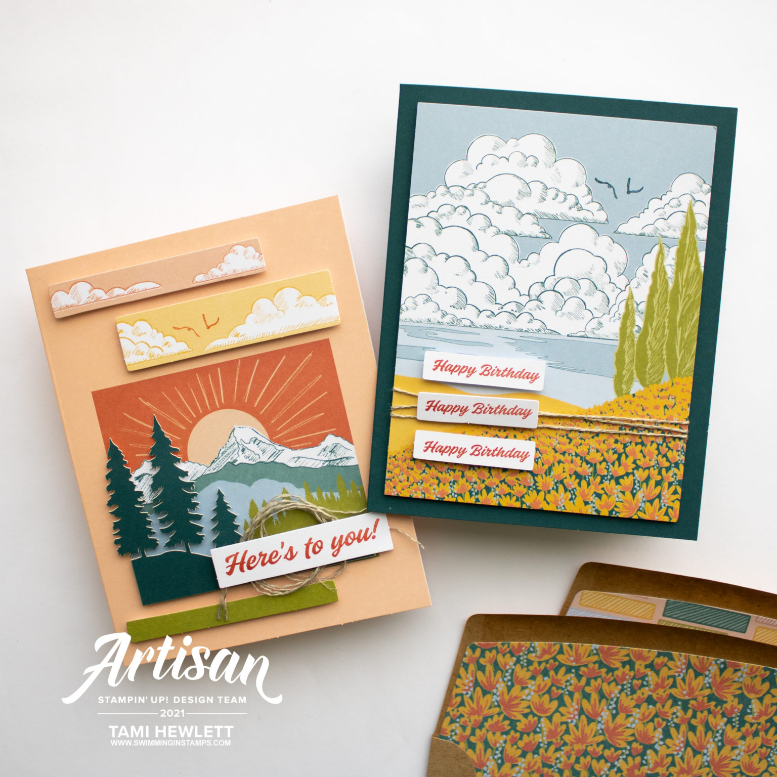 March Paper Pumpkin & Alternative Cards | Swimming In Stamps