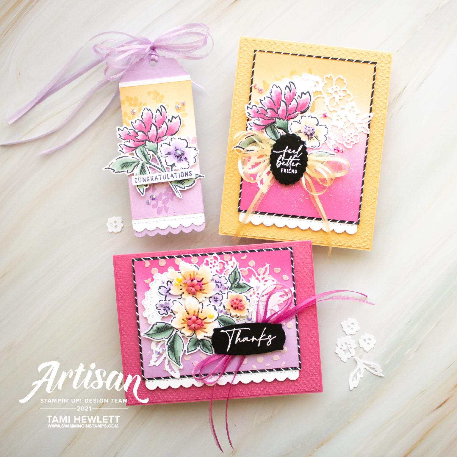Stamping Sunday — New In Colors | Swimming In Stamps