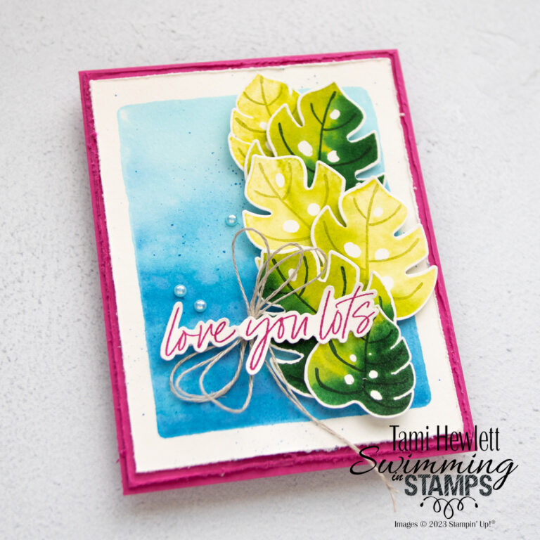 Stampin’ Sunday – Tips | Swimming In Stamps