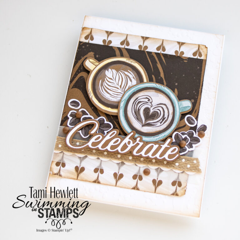 Stamping Sunday – CASE the Team | Swimming In Stamps